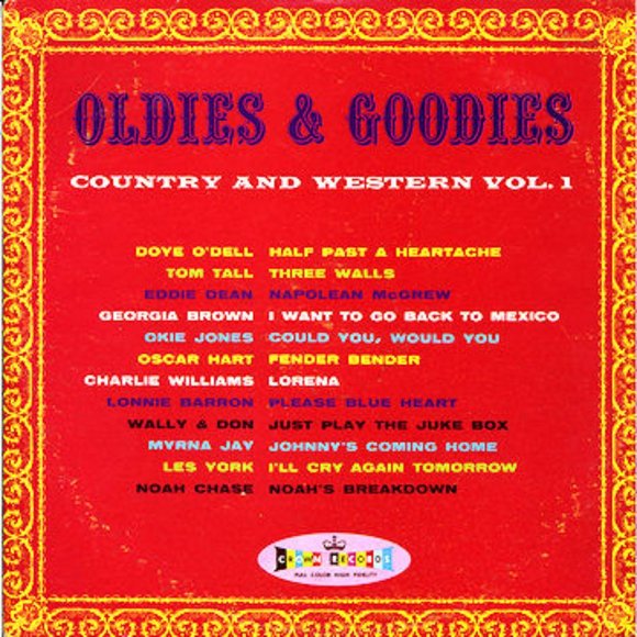 Oldies And Goodies Country And Western Vol. 1 LP Vinyl Record - Picture 1 of 1